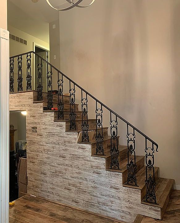 Shiplap feature wall