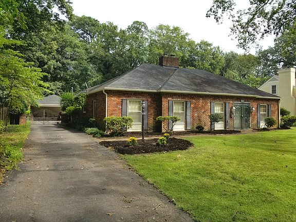 New paint and landscaping