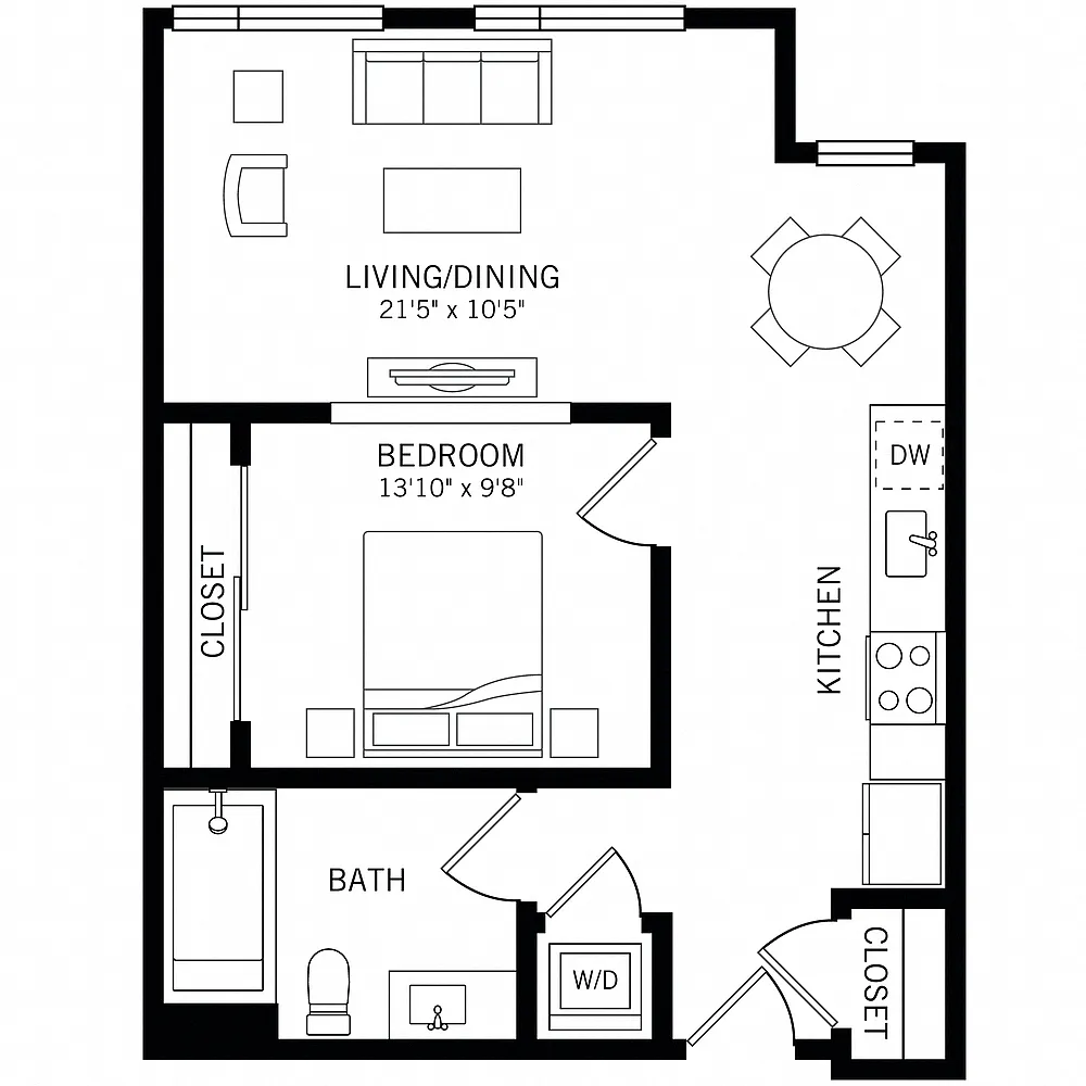 Floor plan AU1