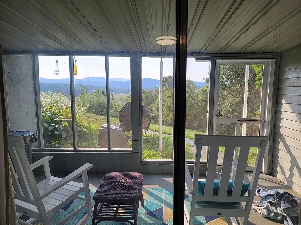 View from Screened porch