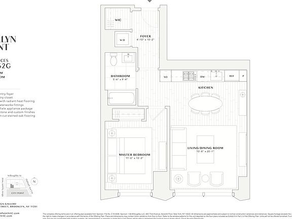 2nd image of 1 City Poin APT 47G