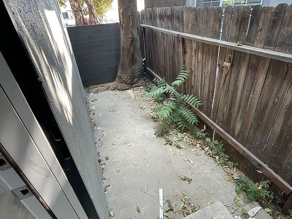 Private patio