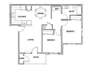 Floor plan 2X1
