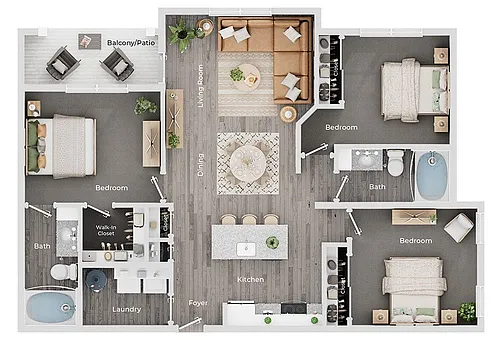 Floor plan The Oak