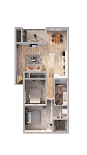 Floor plan B1