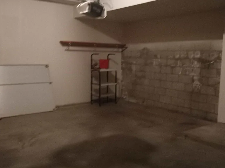 Large double garage