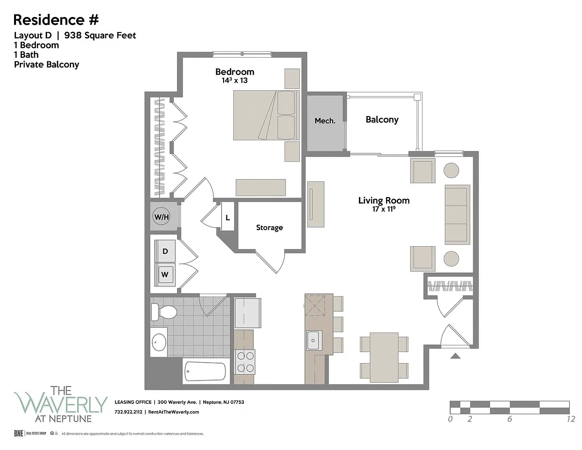 Floor plan Layout D