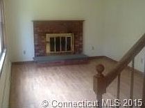 Formal Living Room with Wood Burning Fireplace
