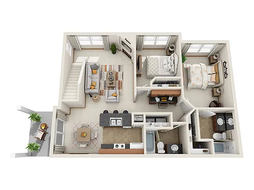 Floor plan Shasta B