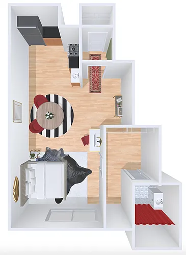 Floor plan studio 4