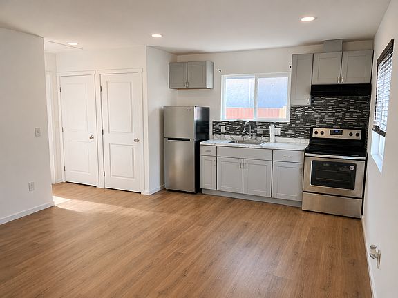 Kitchen Area - Fridge & Electric Stove are included