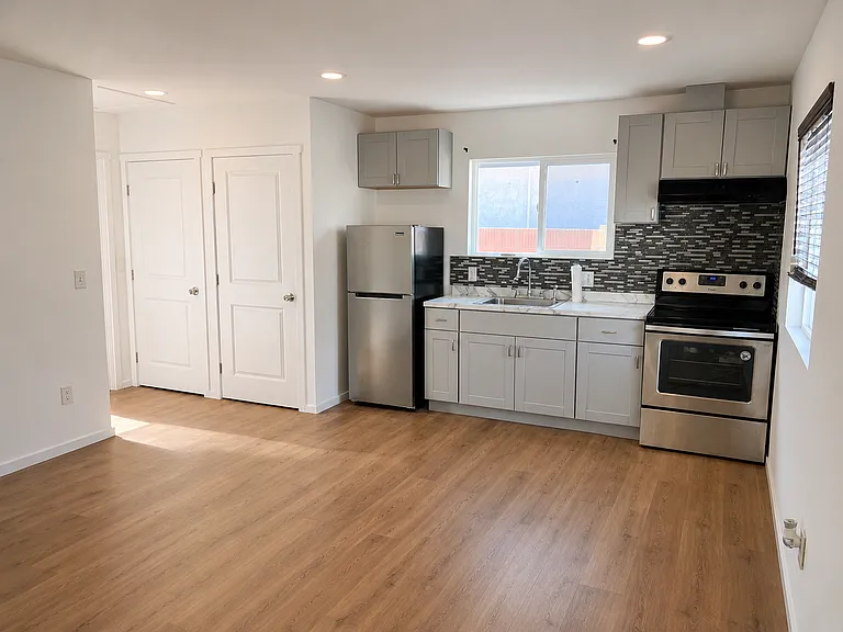 Kitchen Area - Fridge & Electric Stove are included