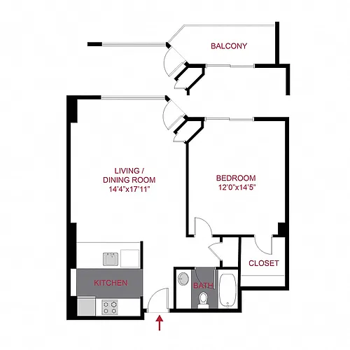 Floor plan Belford