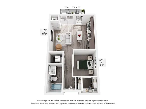 Floor plan Bond