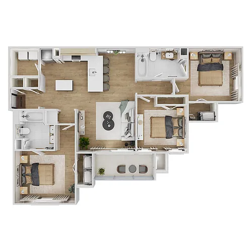 Floor plan C1SR