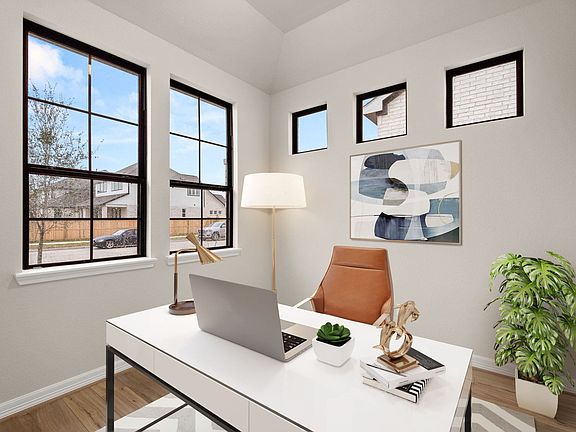 Fourth bedroom. Note Sample product photo - actual exterior and interior selections may vary by hom