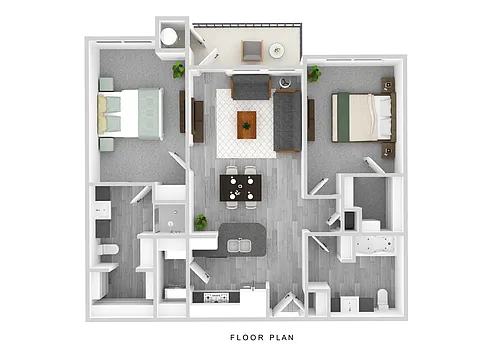 Floor plan The Pecos - Income Restricted