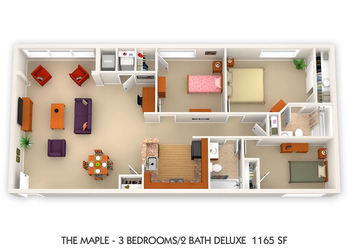 Floor plan The Maple