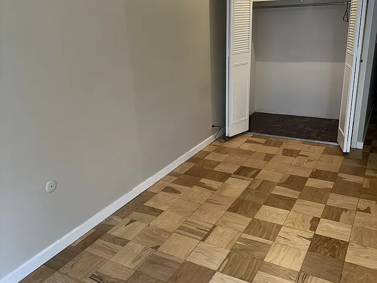 Bedroom, includes 2 large closets. Hallway to the bedroom includes 2 additional large closets (not pictured).