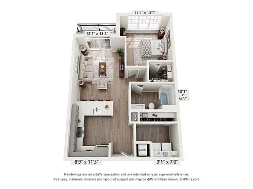 Floor plan Simon Style A