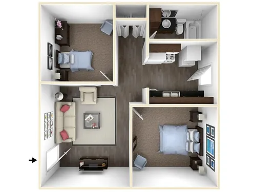 Floor plan The Yellowstone