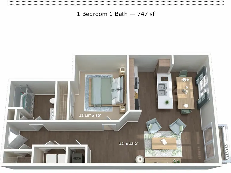Wheelhouse Apartments on the Monon — Photo 28