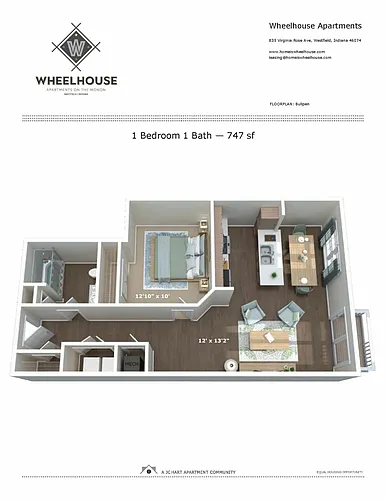 Floor plan Bullpen 1.1