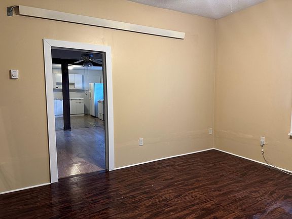 Other half of front room. White strip on the wall is a your thermostatically control infrared heater