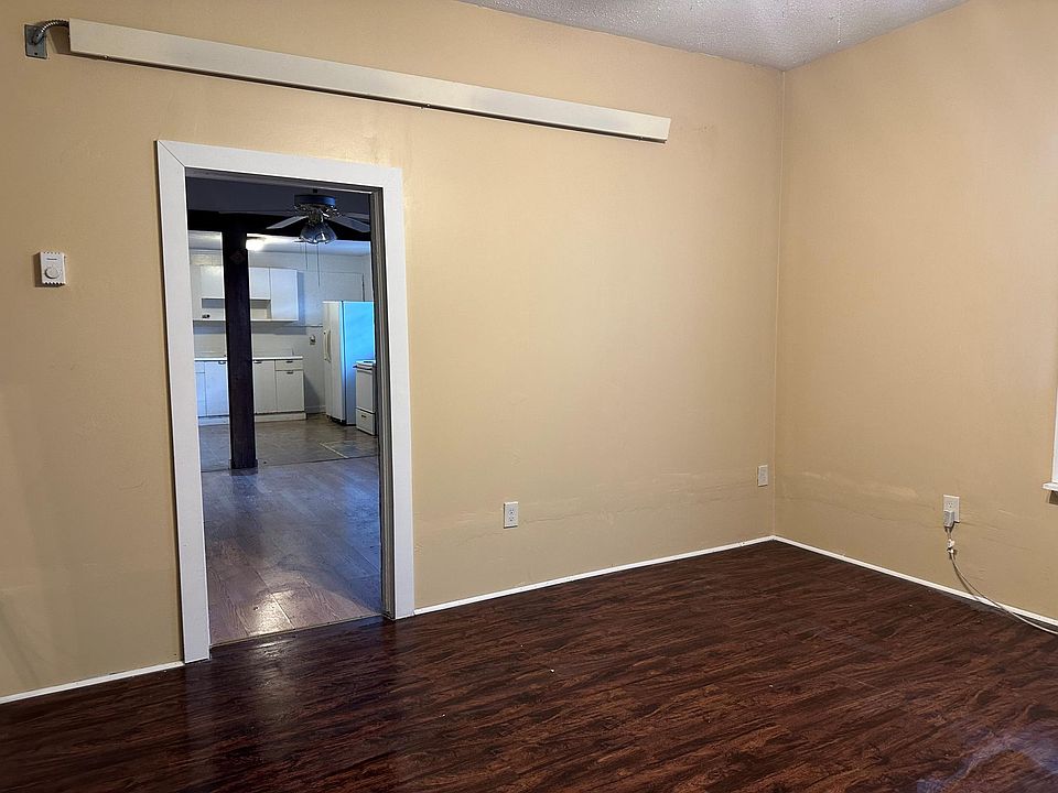 Other half of front room. White strip on the wall is a your thermostatically control infrared heater