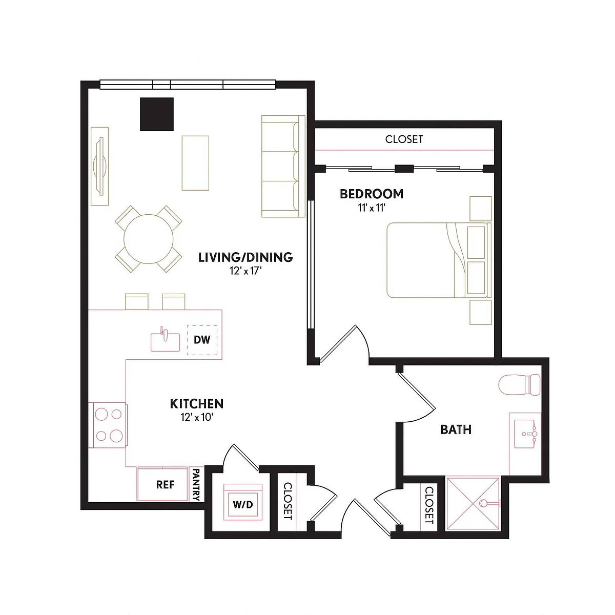 Floor plan AU10