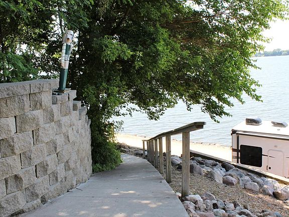 Walkway to Lake
