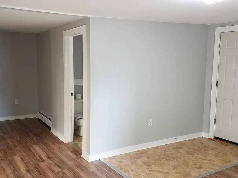 entry way into living room
