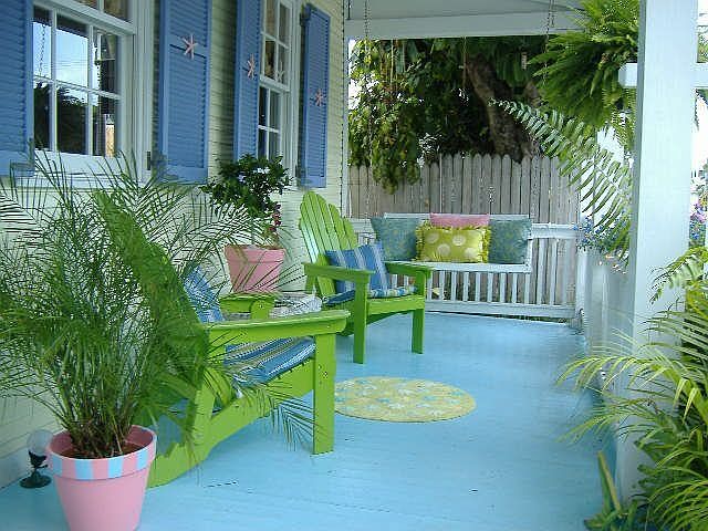 huge deep porch