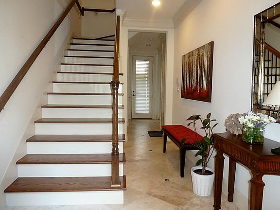 The spacious entry way welcomes you. The home is elevator ready.