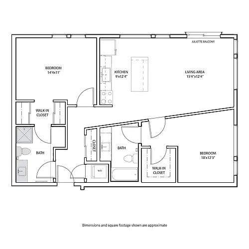 Floor plan Style J