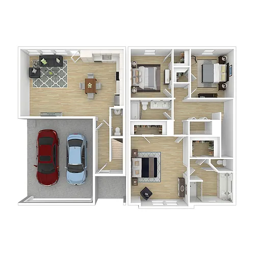 Floor plan The Cinco Ranch