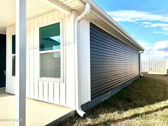 east side of home
