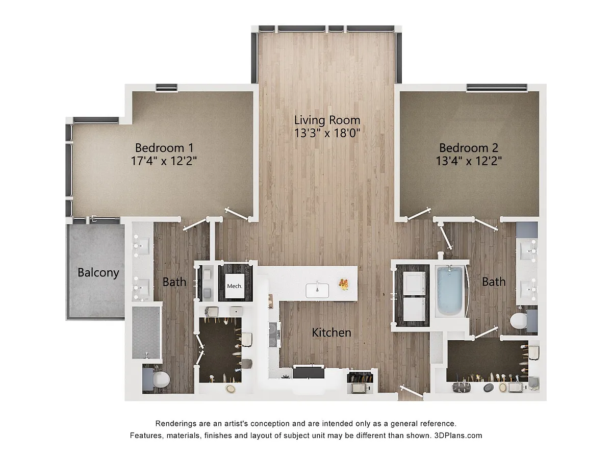 Floor plan B6