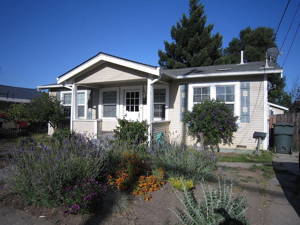 Front view of the house