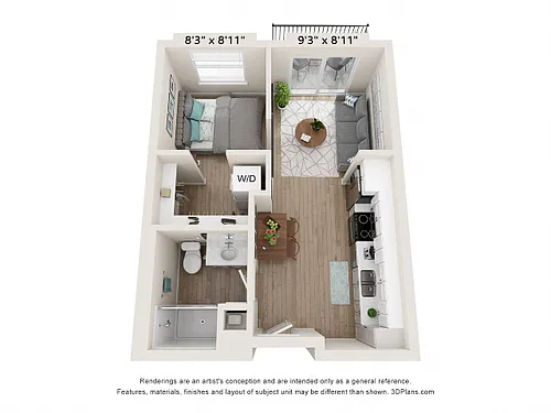 Floor plan Lyndale Alcove