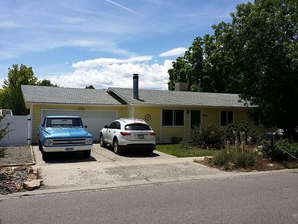 Driveway and garage