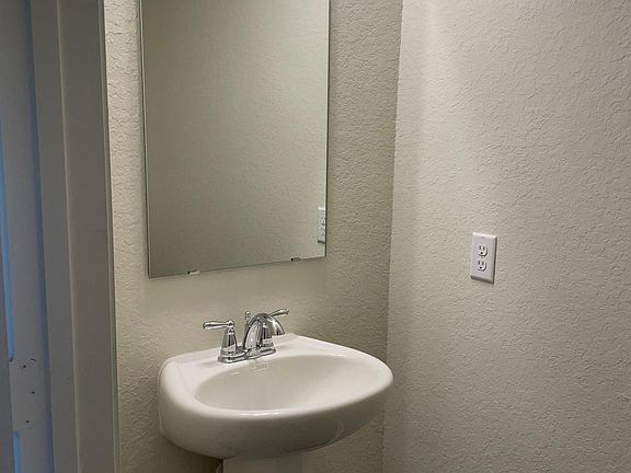 Hallway half bath sink
