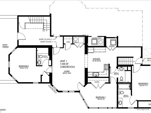 4th image of 626 N College Ave APT 1
