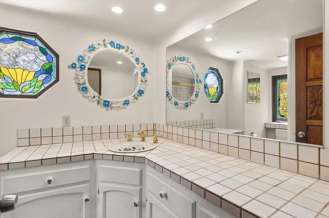 Bathroom of upstairs apartment