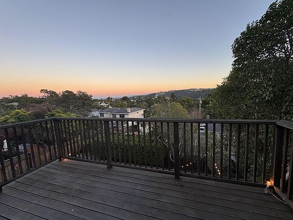 Backyard deck