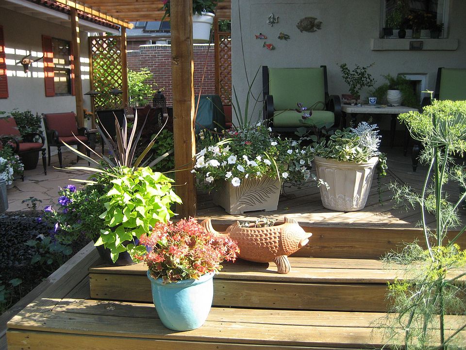 A lovely outdoor room and peaceful getaway.