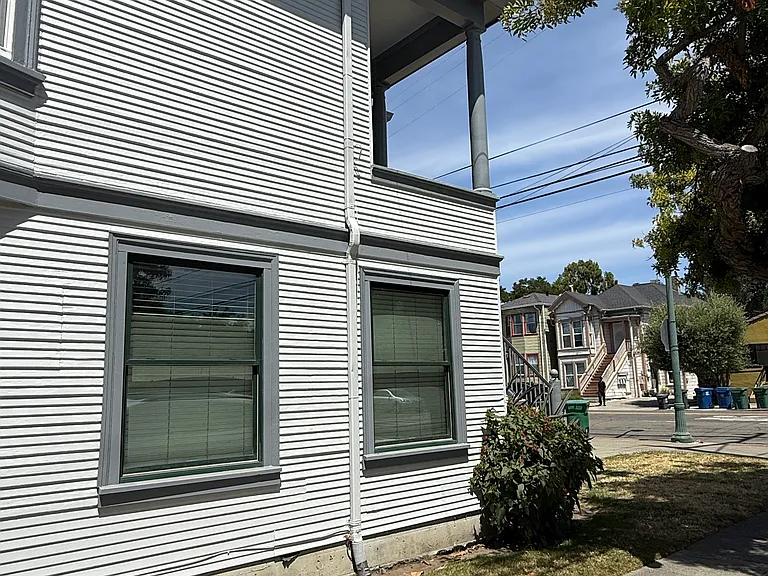 Side of house (Sherman Street)