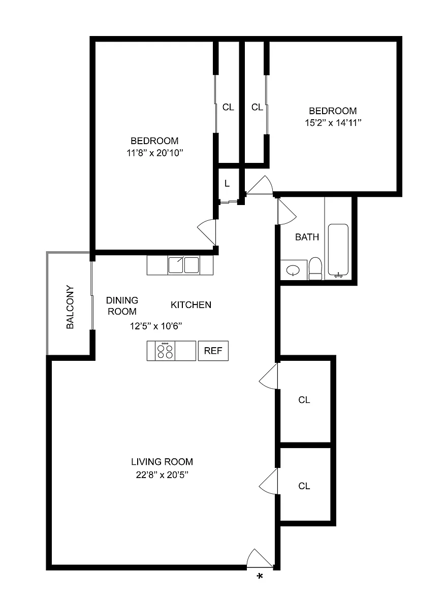 Floor plan B4