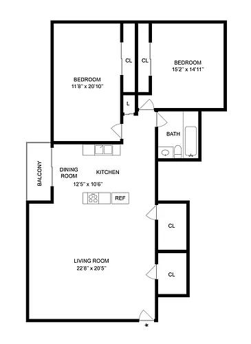 Floor plan B4