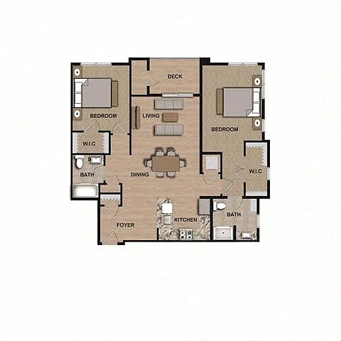 Floor plan B-2H